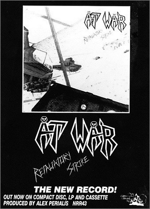 AT WAR - Retaliatory Strike - Magazine Advertisement