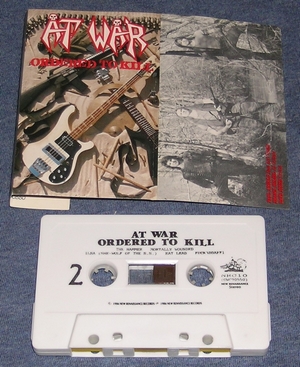 AT WAR - Ordered To Kill - Cassette