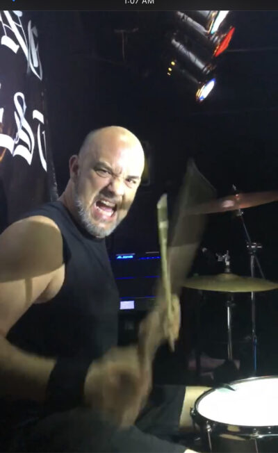At WAR drummer Brian Schroeder Killin it at Destroying Texas Festival!